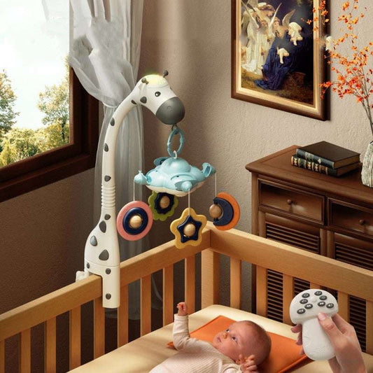 Baby Sleep Aids, Giraffe Sleep Toy, Music Bedbell Toy - available at Sparq Mart