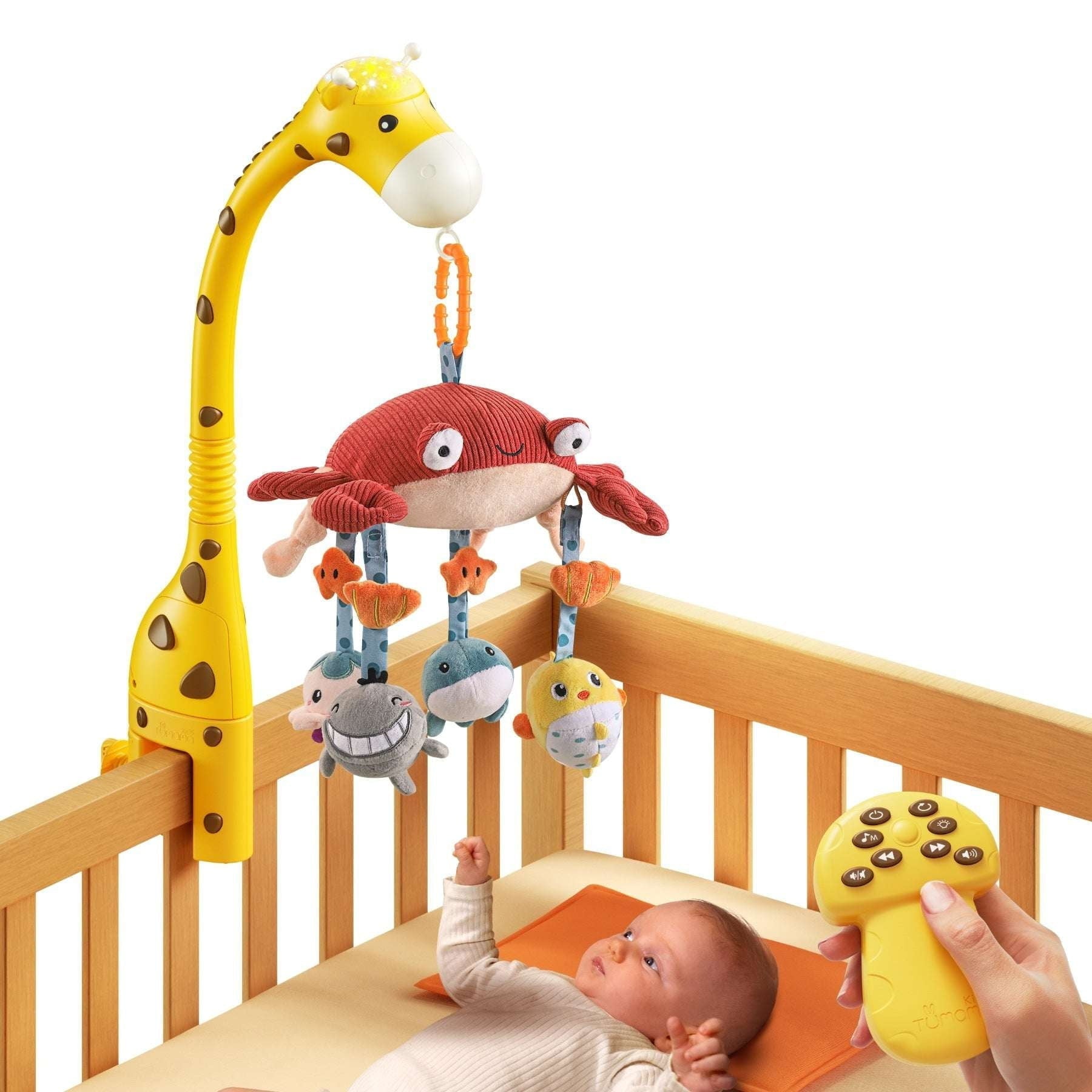 Baby Sleep Aids, Giraffe Sleep Toy, Music Bedbell Toy - available at Sparq Mart