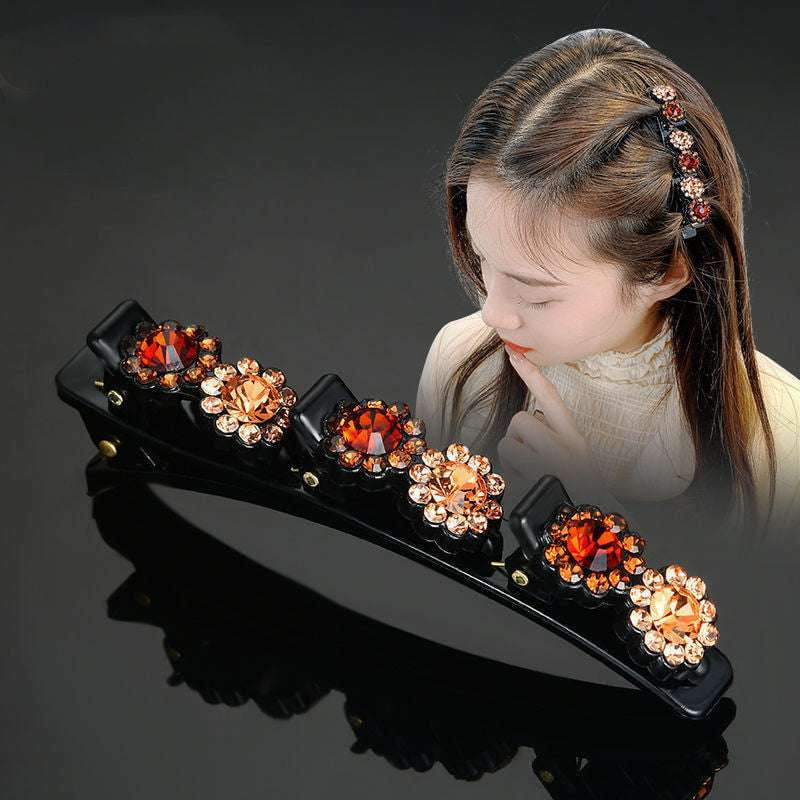 Children's Decorative Hairclip, Rhinestone Hairpin Accessory, Stylish Hair Clip - available at Sparq Mart