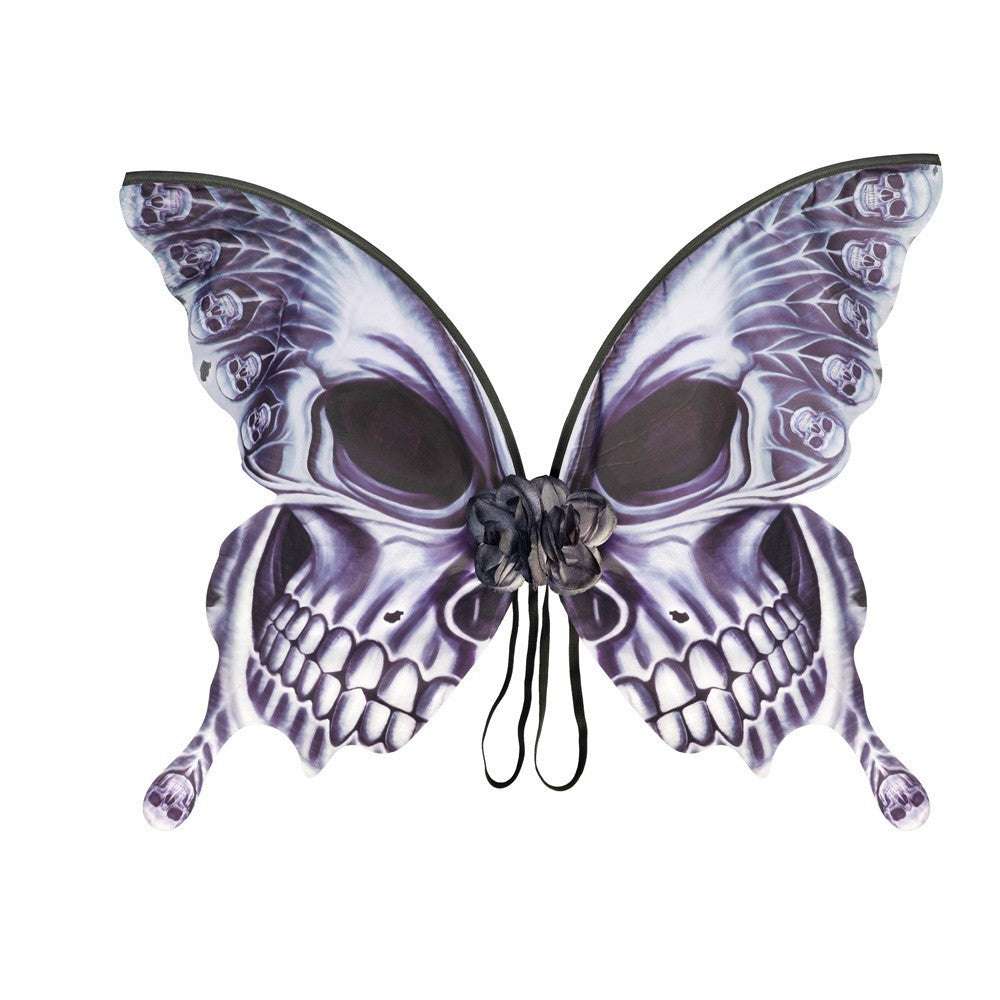 Flowing Skull, Halloween Butterfly Wings, Sparq Mart - available at Sparq Mart