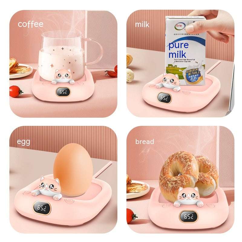 constant temperature cup warmer, cute pet cup warmer, winter gadgets - available at Sparq Mart