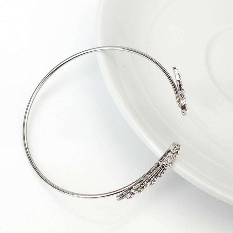 diamond wing bangle, exquisite jewelry, sparq mart - available at Sparq Mart