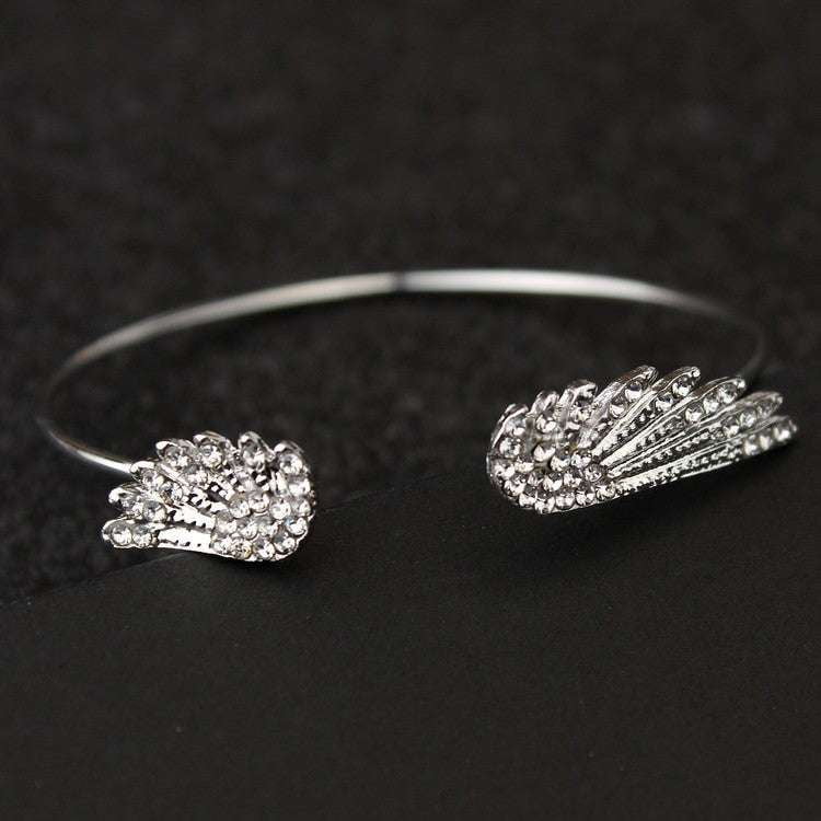 diamond wing bangle, exquisite jewelry, sparq mart - available at Sparq Mart