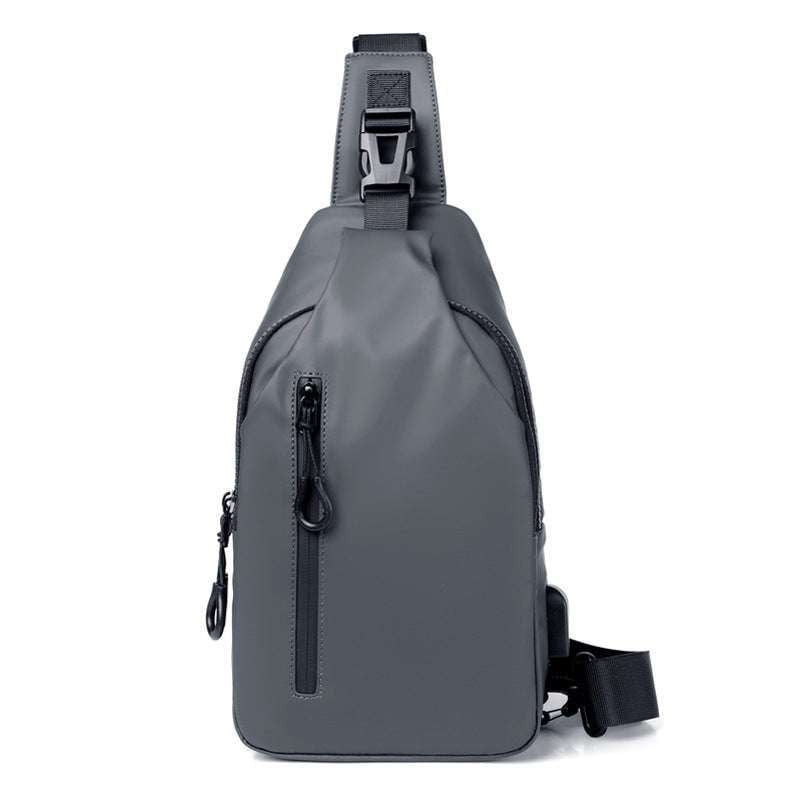 Functional Men's Chest Bag, Sparq Mart, Stylish Crossbody Backpack - available at Sparq Mart