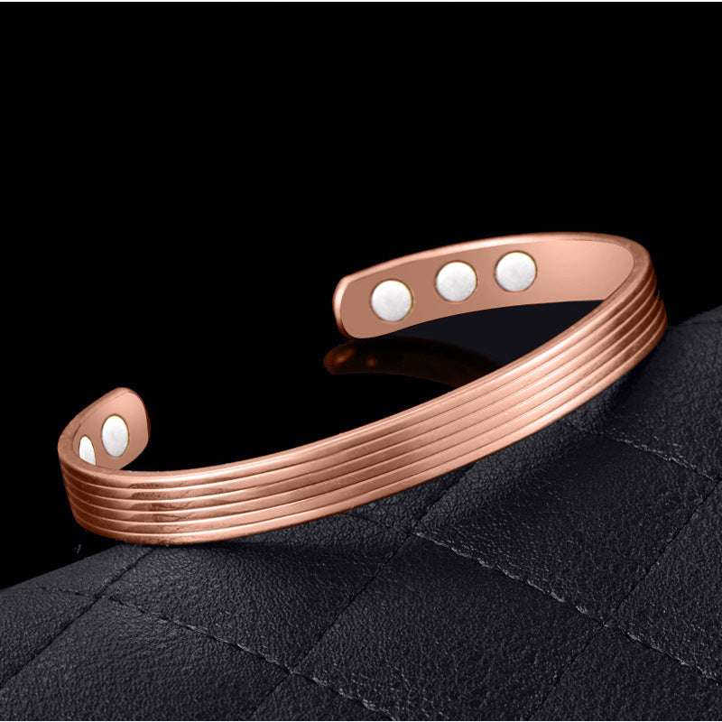 copper accessory, kids bracelet, Stylish gold-plated bracelet - available at Sparq Mart