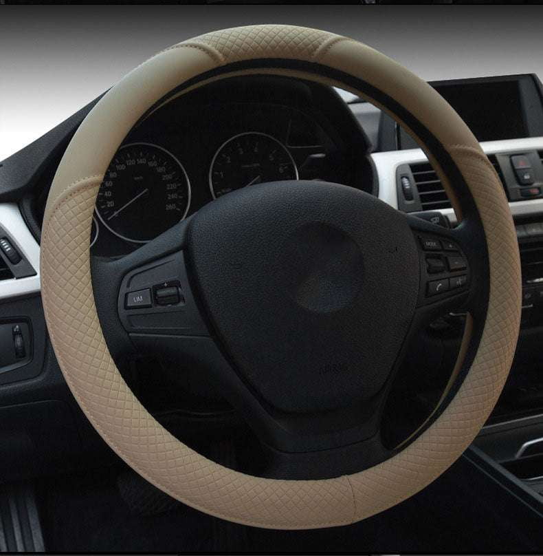 braid interior car accessories, ice silk car steering wheel cover, non-slip car accessories - available at Sparq Mart