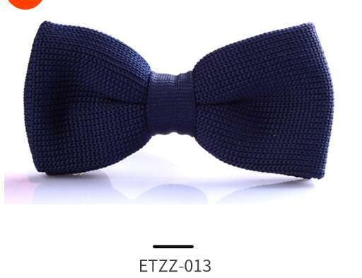 boys fashion bowtie, childrens bow tie, kids knit tie - available at Sparq Mart