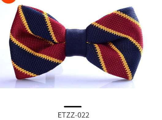 boys fashion bowtie, childrens bow tie, kids knit tie - available at Sparq Mart