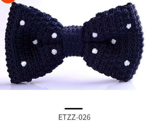 boys fashion bowtie, childrens bow tie, kids knit tie - available at Sparq Mart