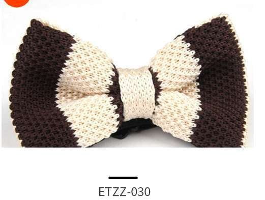 boys fashion bowtie, childrens bow tie, kids knit tie - available at Sparq Mart