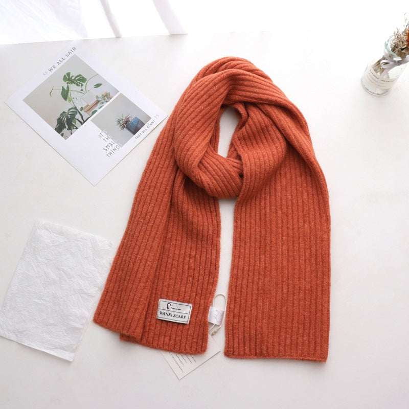 Knitted Stripe Scarves, Unisex Scarves Online, Winter Scarf Fashion - available at Sparq Mart