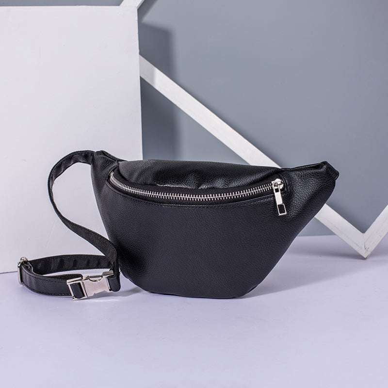 Korean Sport Pack, Stylish Fanny Pack, Zipper Dumpling Bag - available at Sparq Mart