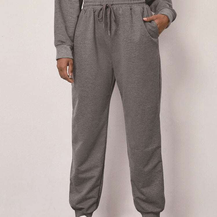 Lace-Up Sweatpants, Sports Pants Women's Feet, Stylish Casual Trousers - available at Sparq Mart