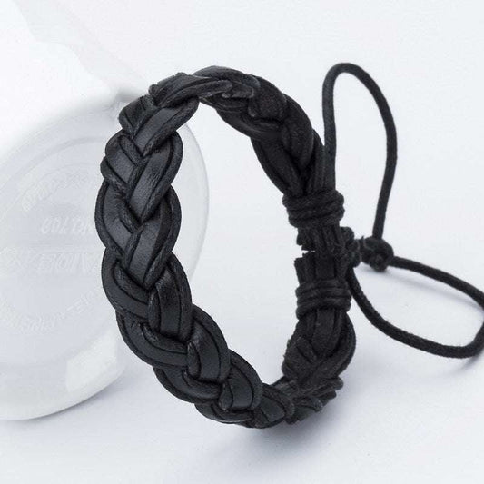 fashionable wristwear accessories, handmade leather bracelets, leather bracelet men - available at Sparq Mart