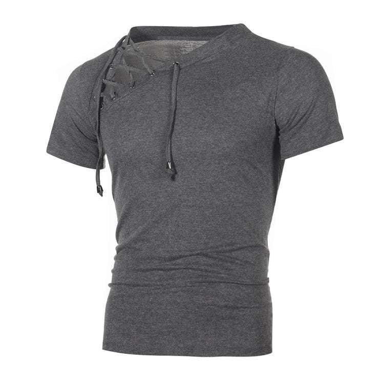 Men's Fashion Tee, Short Sleeve Modal, Slim Fit T-Shirt - available at Sparq Mart