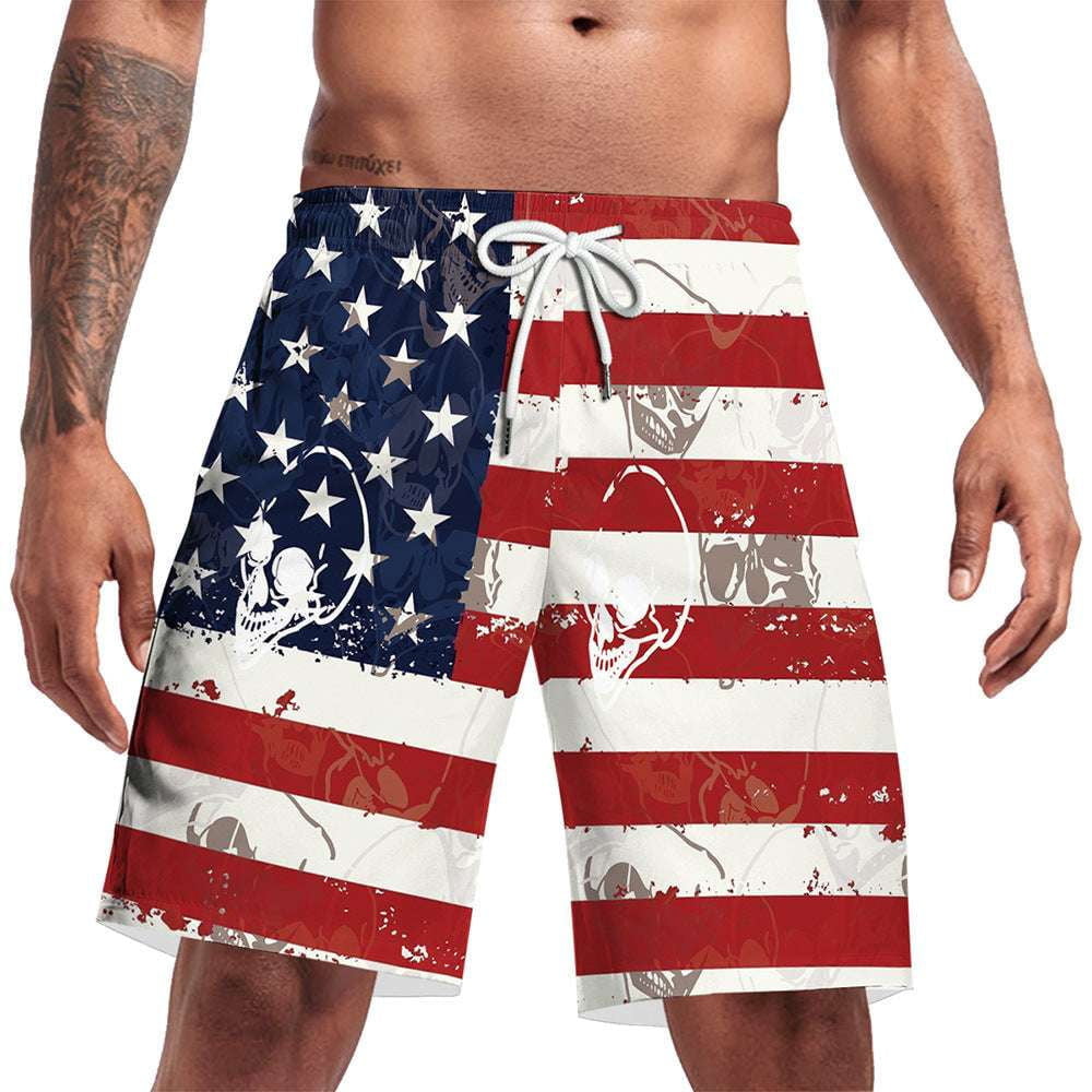 Casual Swim Trunks, Men's Surf Shorts, Summer Beach Shorts - available at Sparq Mart