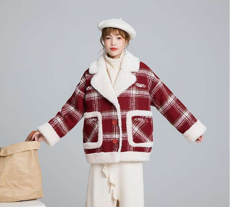 Stylish Plaid Jacket - available at Sparq Mart