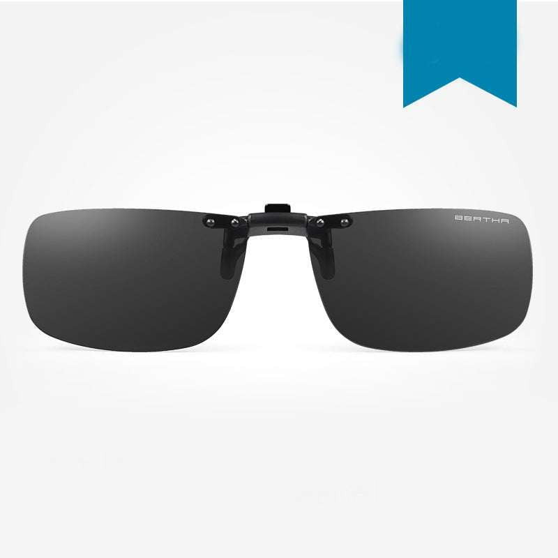 Clip-On Glasses Solution, Large-frame Clip-Ons, Polarized Myopia Sunglasses - available at Sparq Mart