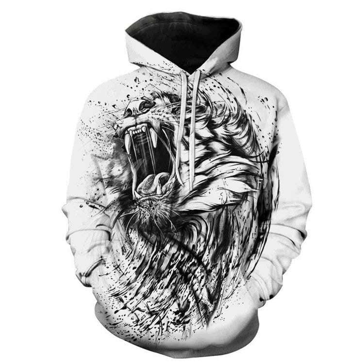 comfortable printed sweatshirt, skull graphic sweater, youth casual hoodie - available at Sparq Mart