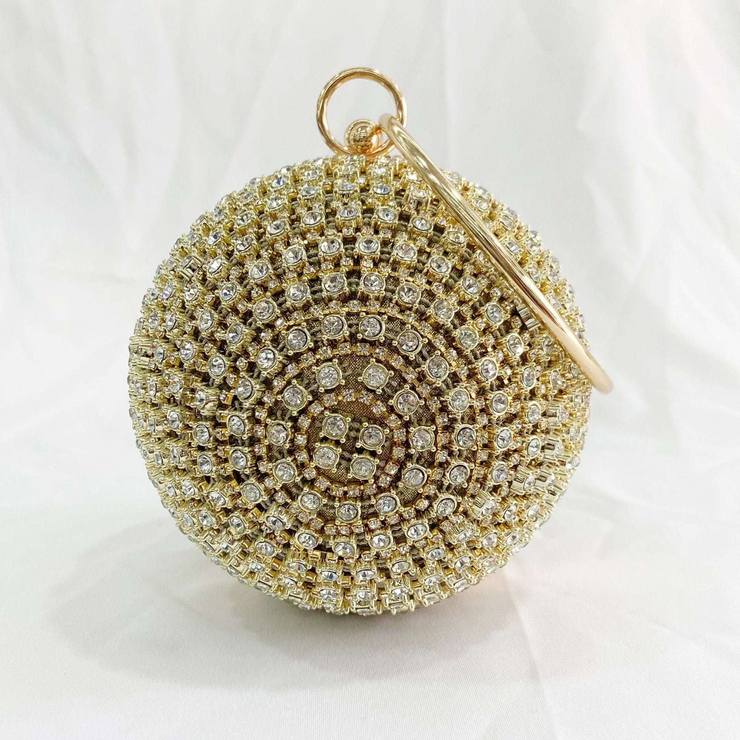 Chain Banquet Bag, Handmade Diamond Bag, Women's Fashion Bag - available at Sparq Mart