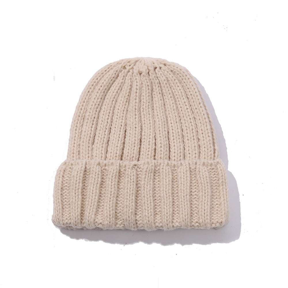 stylish wool cap, unisex knit beanie, wool winter hat - available at Sparq Mart