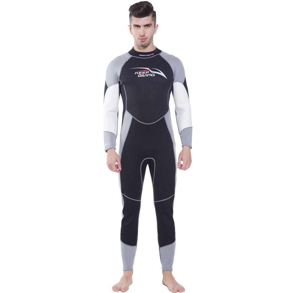 durable one-piece wetsuit, sun protection swimsuit, thermal swimwear winter - available at Sparq Mart