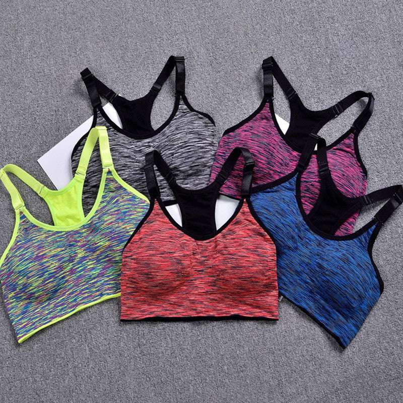 Comfortable Sports Bras, Seamless Gym Top, Supportive Athletic Wear - available at Sparq Mart