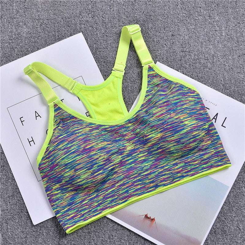 Comfortable Sports Bras, Seamless Gym Top, Supportive Athletic Wear - available at Sparq Mart