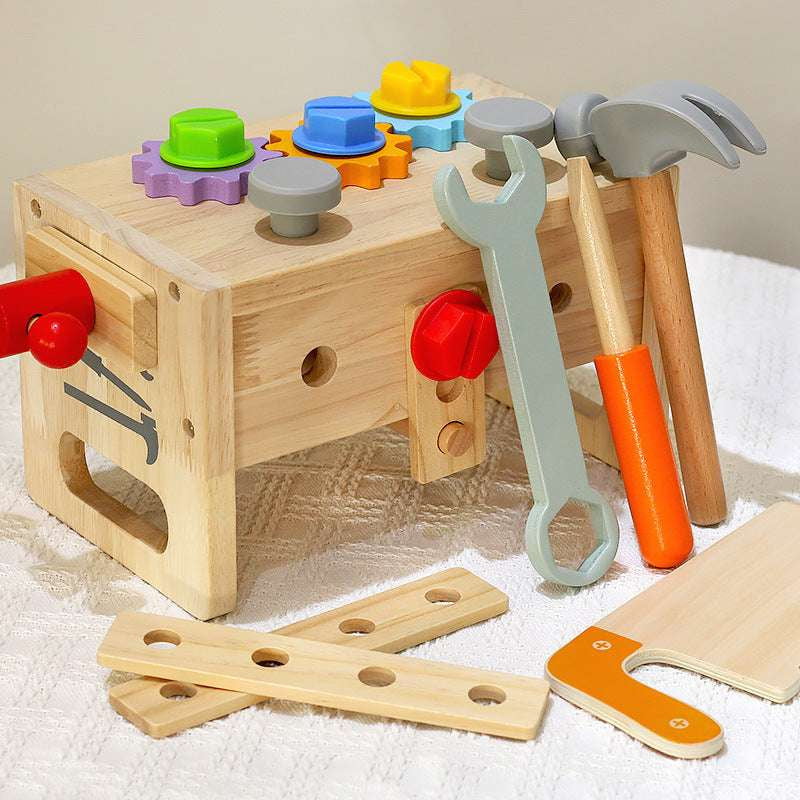 Educational Wooden Toy, Interactive Assembly Toy, Sustainable Kids Car - available at Sparq Mart