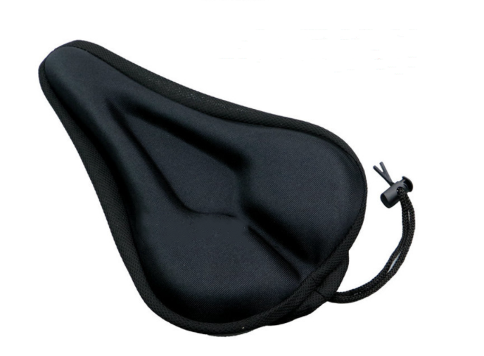 bicycle seat cushion, mountain bike seat cover, silicone cushion cover - available at Sparq Mart