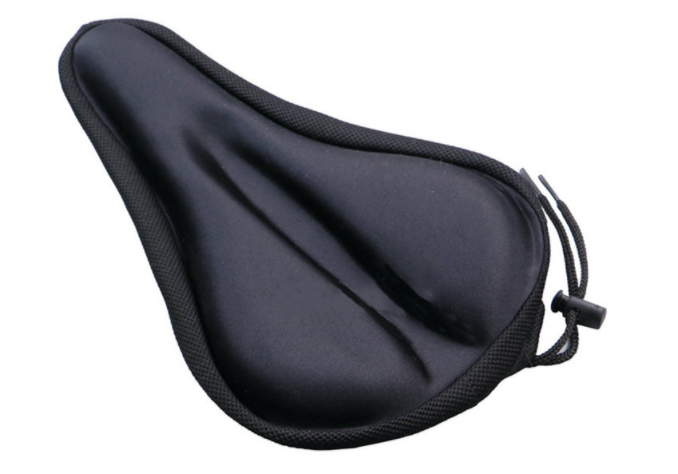 bicycle seat cushion, mountain bike seat cover, silicone cushion cover - available at Sparq Mart