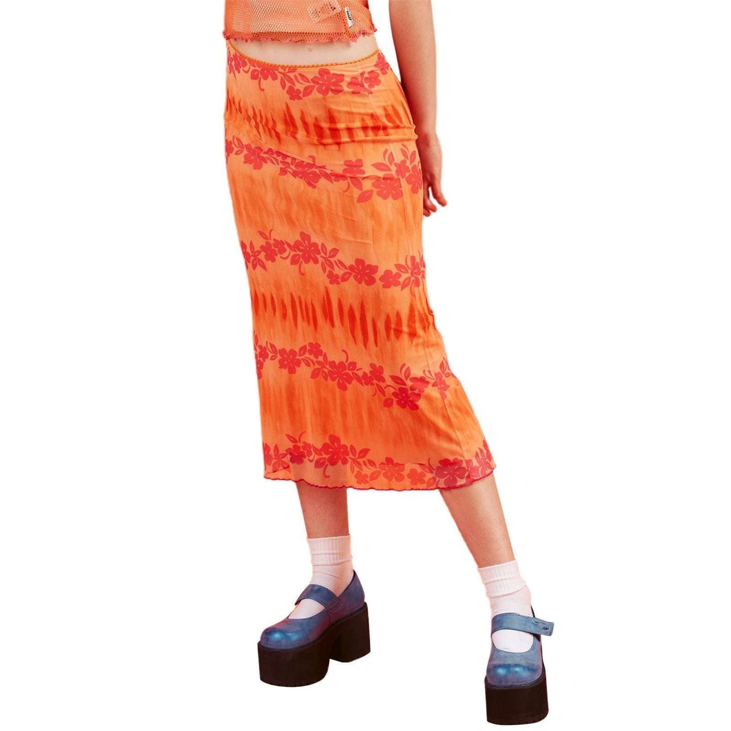 3D print skirt, colorful short skirts, digital print fashion - available at Sparq Mart