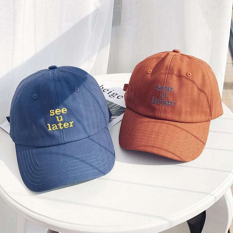 Adjustable Casual Hats, Alphabet Caps Online, Fashionable Alphabet Headwear - available at Sparq Mart