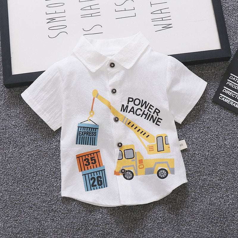 boys anchor t-shirt, kids fashion summer, trendy children's wear - available at Sparq Mart