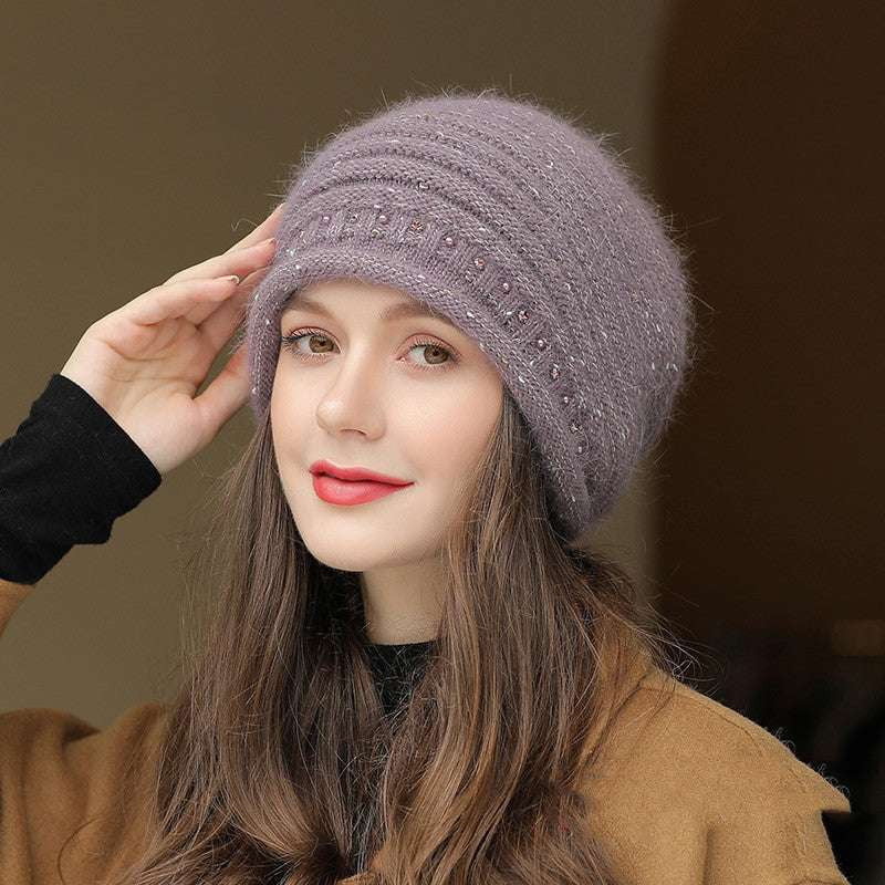 Autumn and Winter Fashion, Trendy Wool Hats, Women's Knitted Hats - available at Sparq Mart