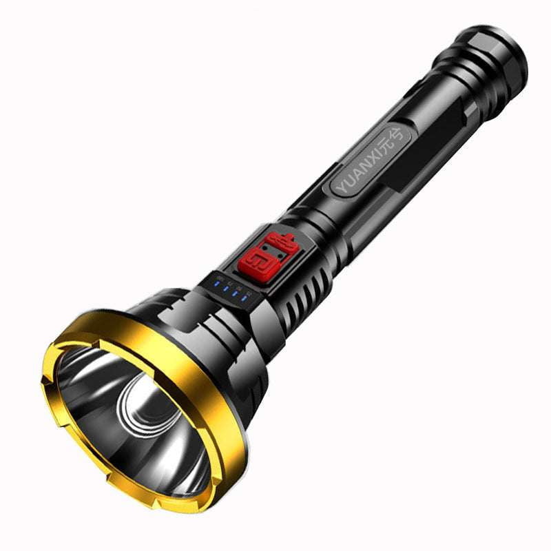 Bright Tactical Flashlight, Super Bright Light, USB Rechargeable Torch - available at Sparq Mart