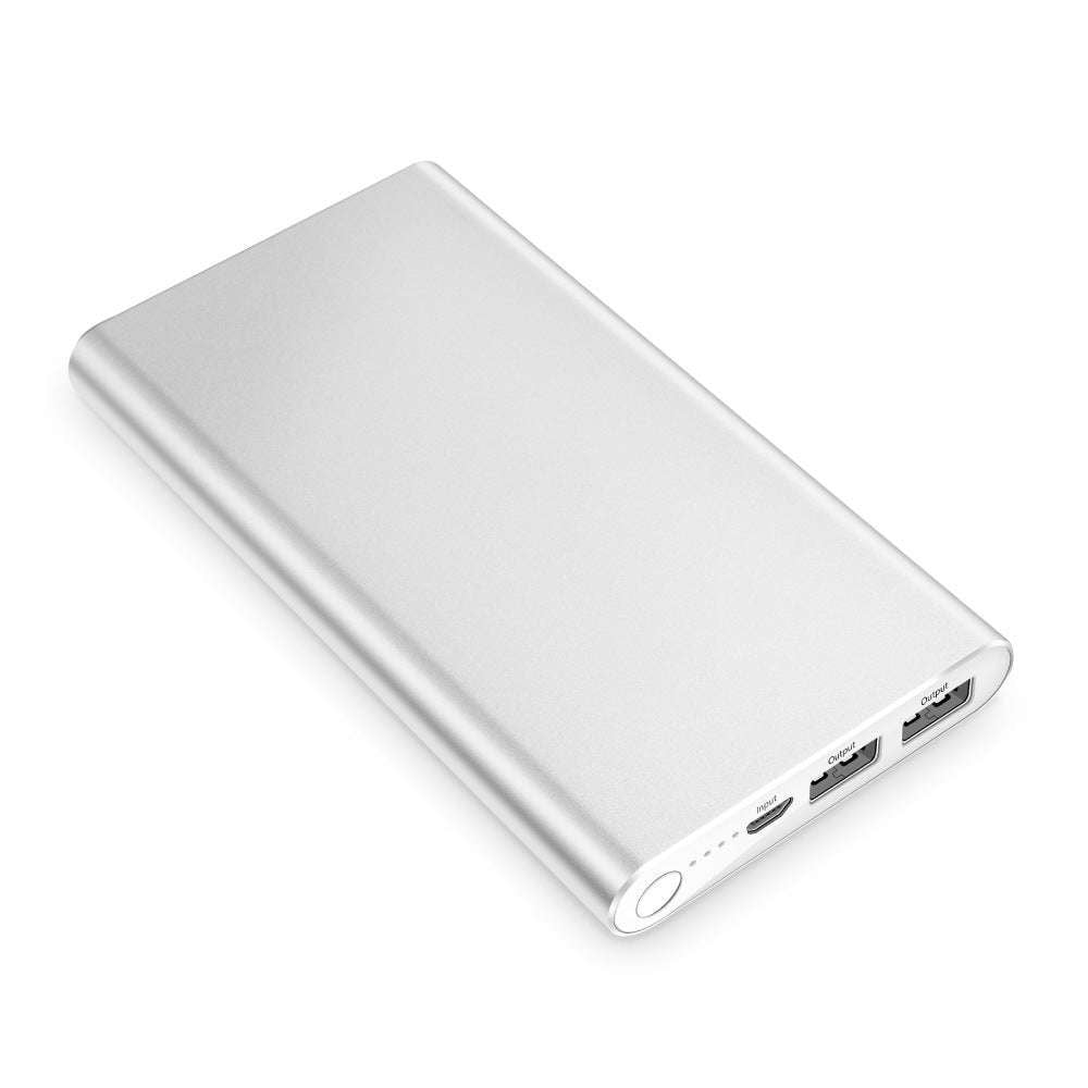Durable Aluminum Battery, High-Capacity Power Bank, Portable Charger 12000mAh - available at Sparq Mart