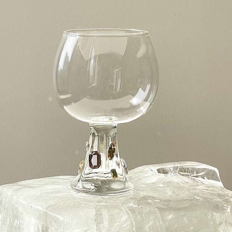 Artistic Glassware Gifts, Colored Glass Cup, Gemstone Wine Glass - available at Sparq Mart