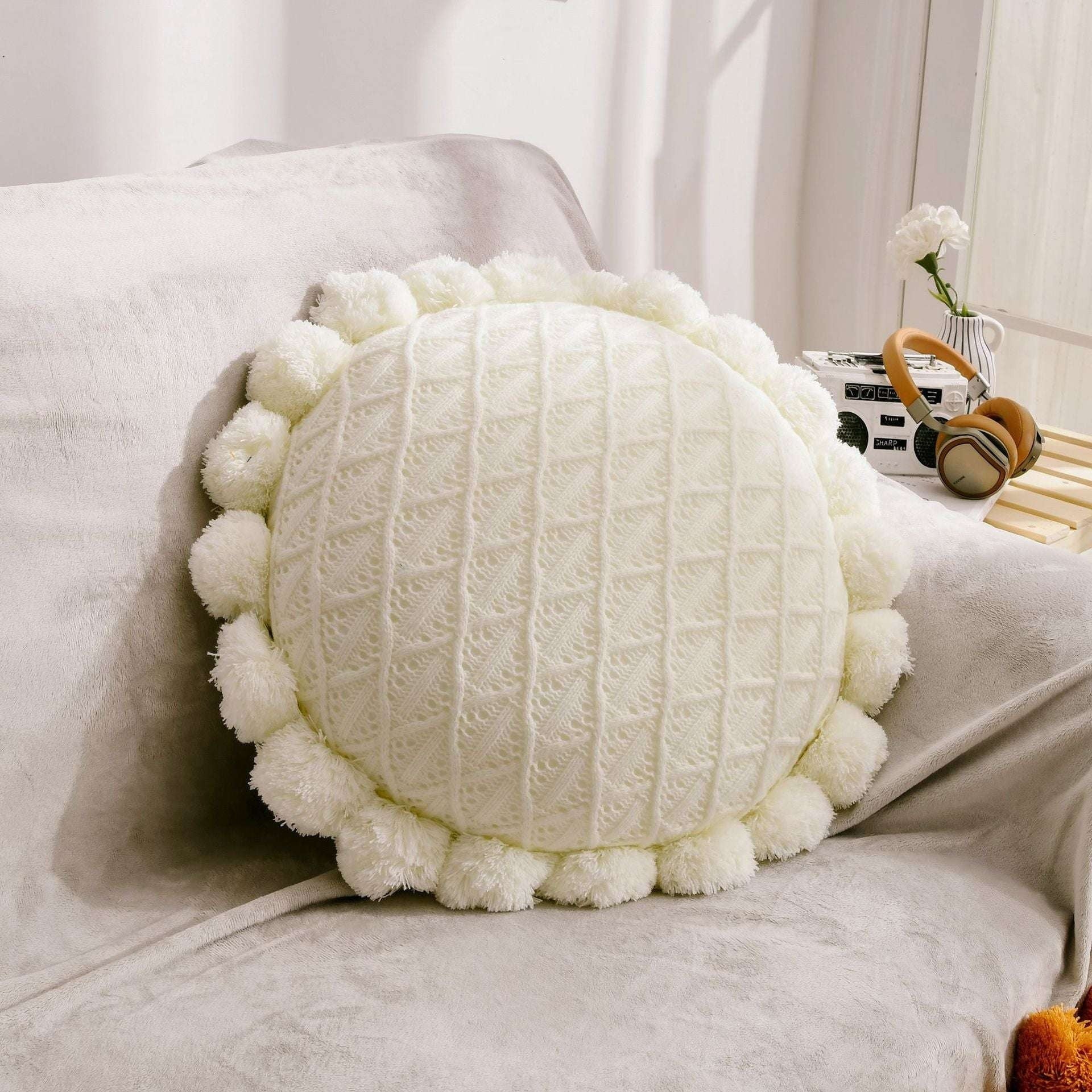 Creative Comfort Cushions, Futon-style Cushions, Unique Knitted Pillows - available at Sparq Mart