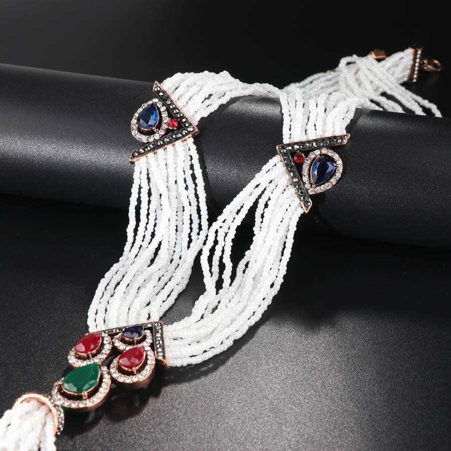 Elegant Tassel Set, Fashion Jewelry Trend, Tassel Jewelry Combo - available at Sparq Mart