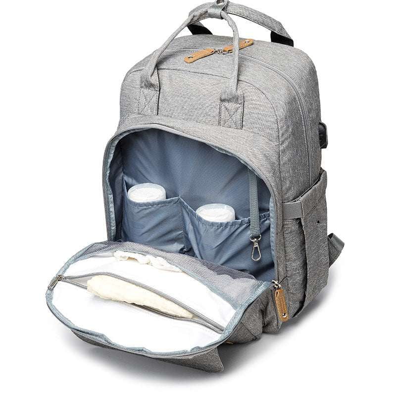 Baby Bag Organizer, Mommy Diaper Backpack, Travel Storage Bag - available at Sparq Mart