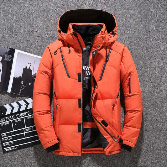 detachable jacket, thick hooded coats, winter men jacket - available at Sparq Mart