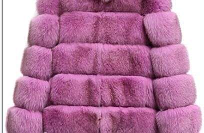 long fur coat, luxury fur coat, Winter women's fur coat - available at Sparq Mart