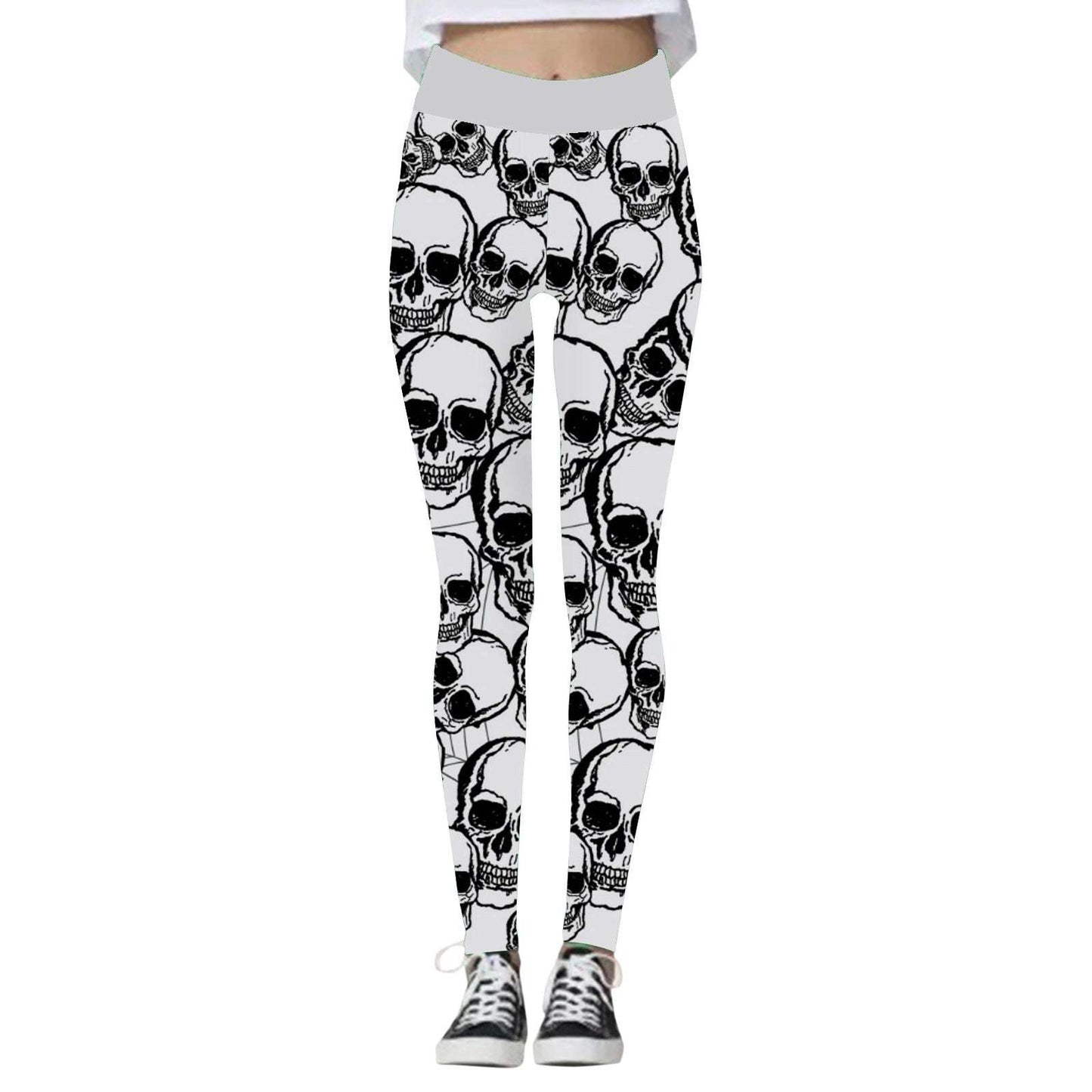 Halloween Leggings, High Waist Leggings, Sports Leggings - available at Sparq Mart